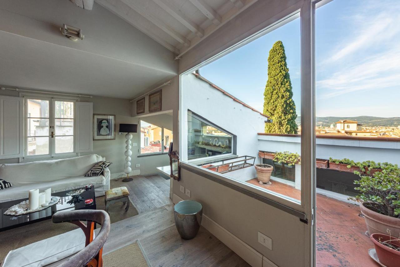 Ponte Vecchio - Lussuoso Attico Terrazza Con Vista Florença Exterior foto